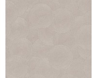 Vliestapete 79093-5 Hygge 3 Kreise Braun Grau Metallic