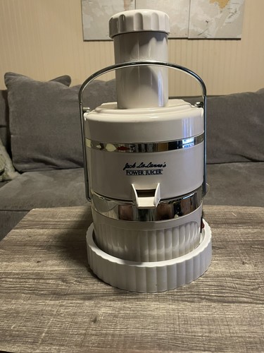 Jack LaLanne's Power Juicer CL-003AP Original Classic Juice Pulp Tested with Vid - Picture 9 of 9