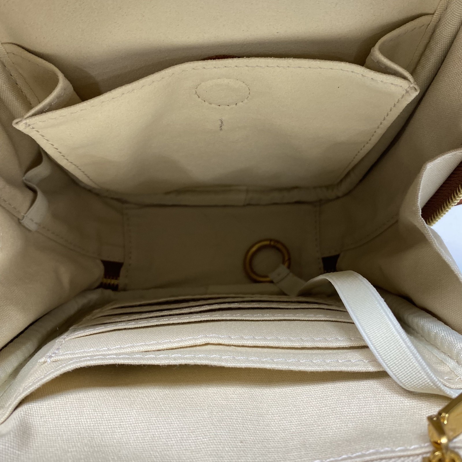 Minooy Brown Solid Leather Adjustable Strap Gold … - image 4