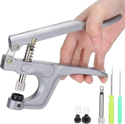KAM Snap Pliers Tool Kit Set for T3 T5 T8 Plastic Snaps Poppers Craft DIY