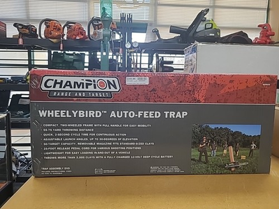 #ad Champion Wheelybird Auto Feed Electronic Trap Metal Clay Target Thrower 40909 $249.00