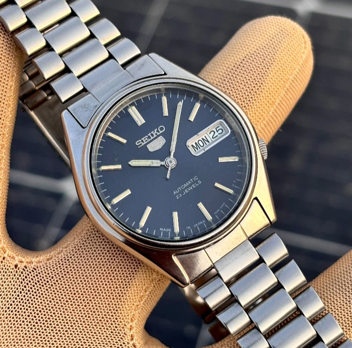 Seiko 5 Men 23 Jewels Wristwatches for sale - eBay