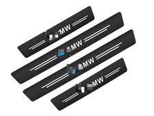 4pcs For Bmw 2025 Car Accessories Door Sill Protector Scuff Guard Cover Trim