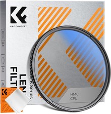K F CONCEPT 49/52/55/58/62/67/72/77mm CPL Circular Polarizing Filter Ultra-Thin