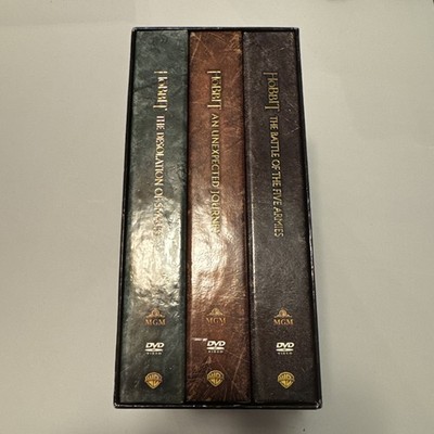 The Hobbit Motion Picture Trilogy Extended Edition (15 DVD Boxset, 2016) Rare