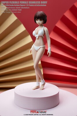 1/12PLLB2020-T02B Female Nude Child Face Giant Breasts  Head Action Figures