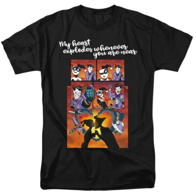 Batman ''Explode'' T-Shirt - Regular or Sleeveless - to 6X