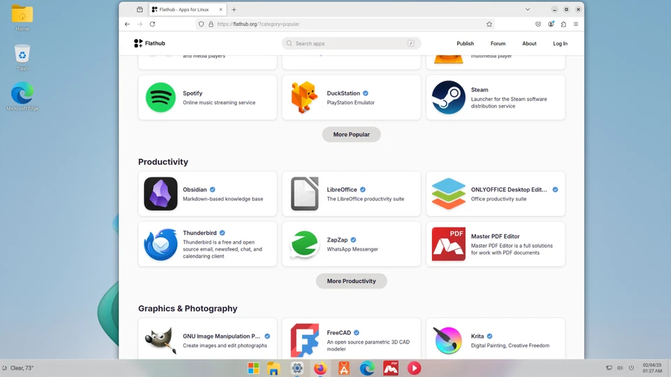 Ubuntu 24.10 Preinstalado 2.5" 128GB SSD - Windows 11 Tema #6 Foto 4 de 4
