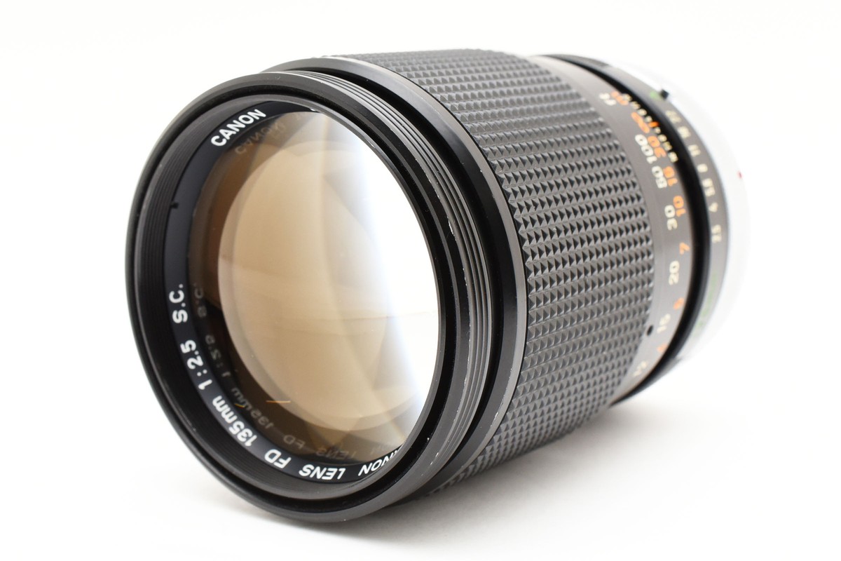 ほぼ新品] Canon FD 135mm f2.5 s.c. From JAPAN | eBay