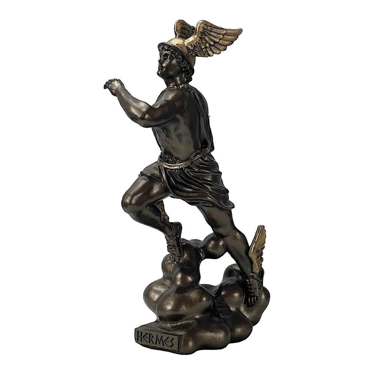 Hermes Greek Olympian God Messenger Guide of Dead Bronze