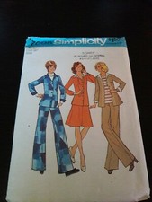 Simplicity Pattern 7095 Misses Unlined Jacket Skirt Pants Size 14 Uncut