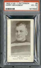 1923 V145-1 #9 Harry Broadbent - PSA 4