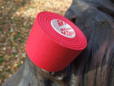 Mueller Athletic Sports Tape MTape 1 1/2'' x 10 SCARLET 