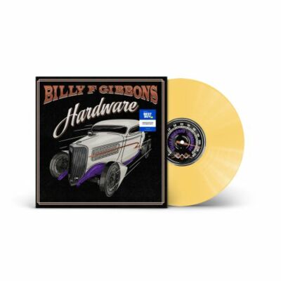 Billy F Gibbons Hardware Limited Custard Mustard Yellow Colored Vinyl LP ZZ Top