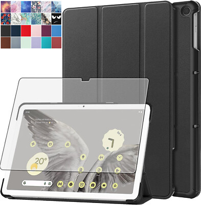Schutzhülle +9H Panzerfolie Glas für Google Pixel Tablet 11 Zoll 2023 Case -3