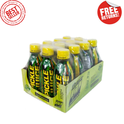Pickle Juice Sport, Stops Cramps, 8 oz, 12 Pack, 100 Natural and