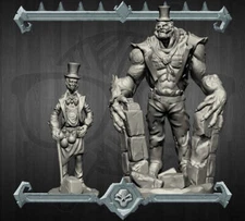 Dr. Jekyll and Mr Hyde| Miniature for Tabletop games like D&D and War Gaming
