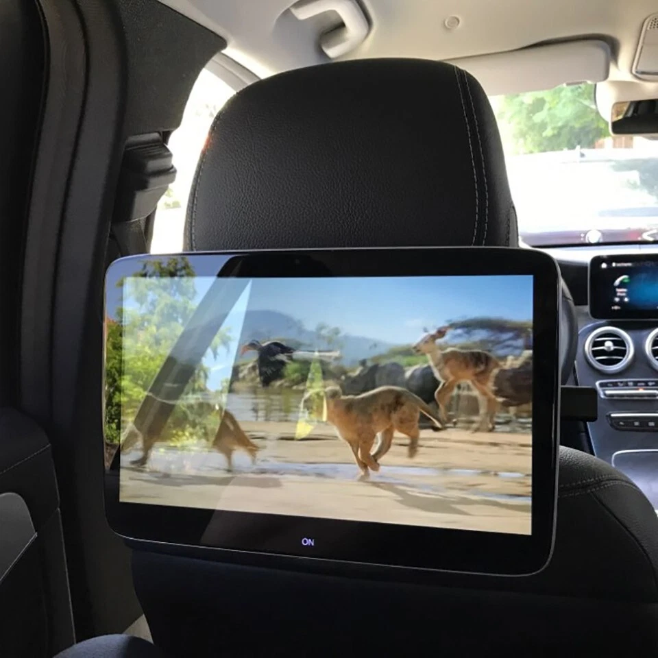 Pantalla de TV asiento trasero Android para monitor reposacabezas coche Mercedes Clase S W223 WiFi Foto 3 de 4
