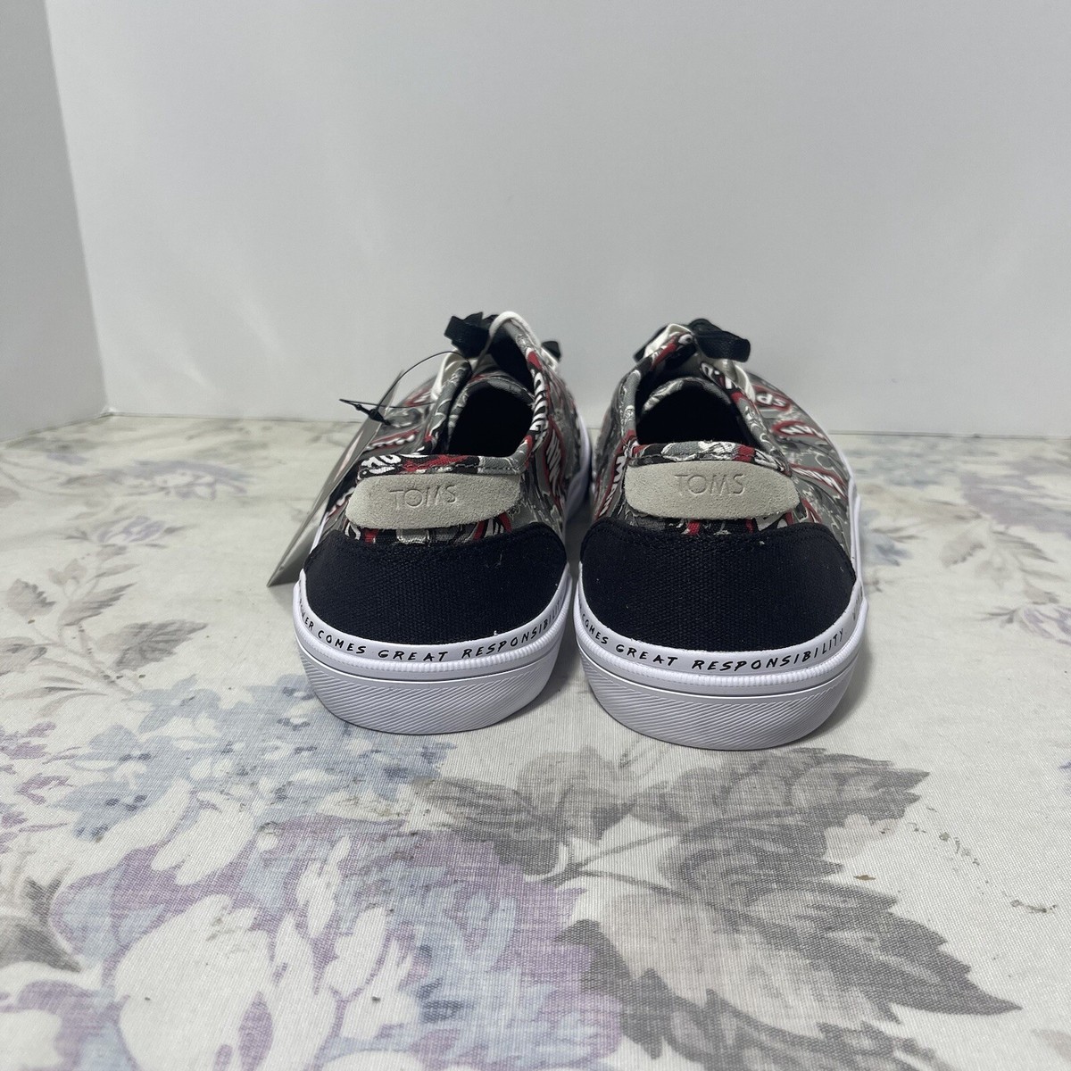 MARVEL TOMS SPIDER-MAN MENS SNEAKERS Marvel x Toms Spider-Man Shoes Mens 11 | Mercari main image 2