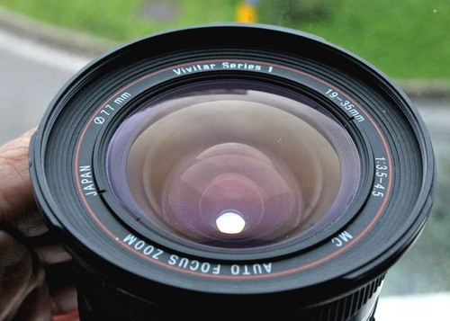Vivitar Series 1 AF zoom 19-35 mm 3,5-4,5 MC obiettivo attacco Canon made Japan - Foto 8 di 9