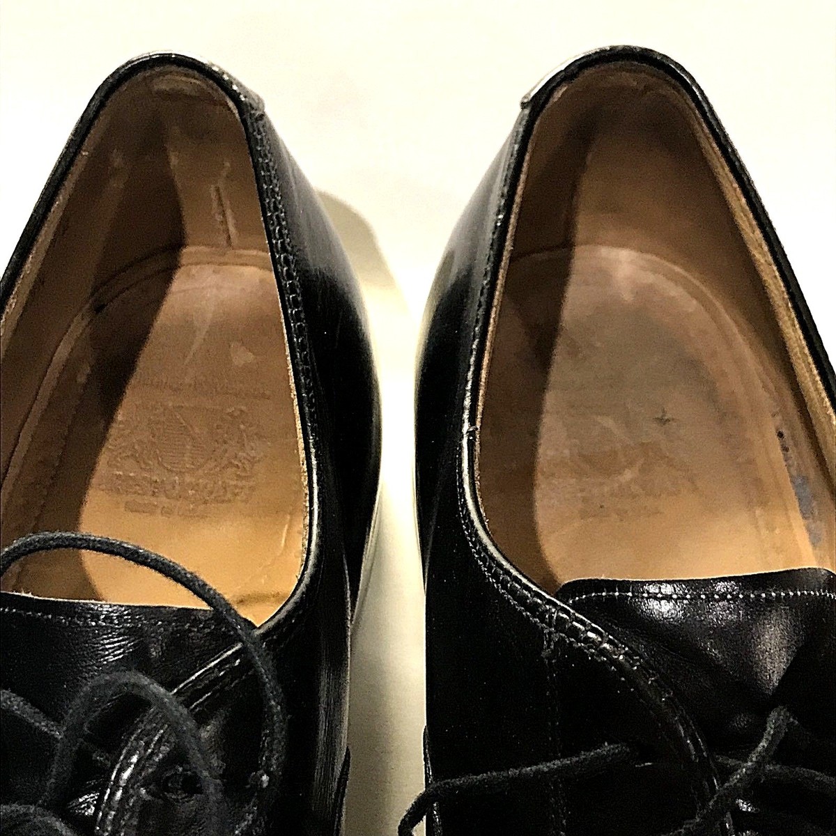 Johnston Murphy Mens Shoes Oxford Aristocrat Hyde Park Cap Toe