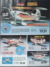 Christen Eagle RC Airplane Vintage Print Ad Ephemera Wall Art Decor Aerobatics