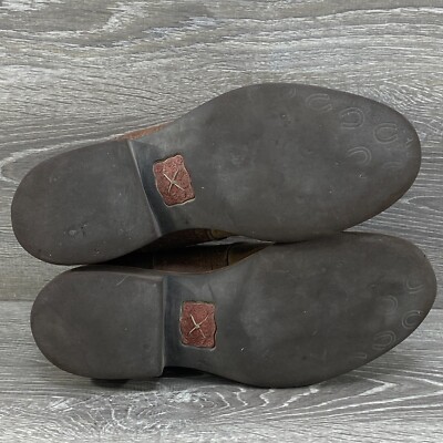 Twisted X Mens Brown Leather Cow Dog Western Cowboy Boots  display picture 3
