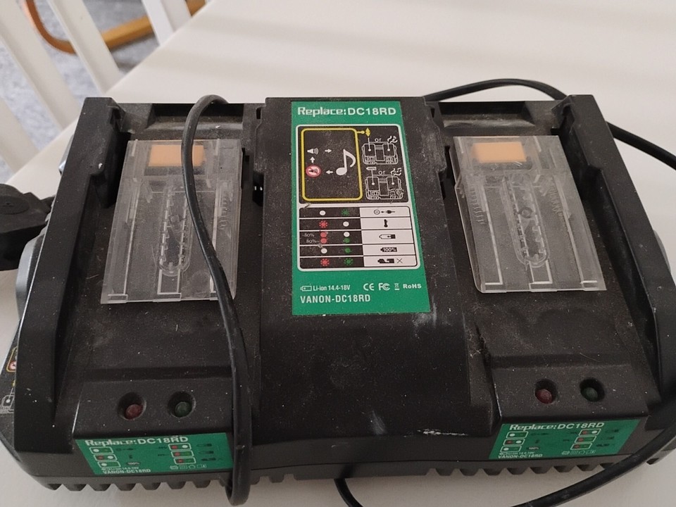 18v battery charger used eBay