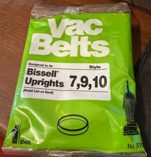 Bissell Vacuum Style 7, 9 , 10,  Belts  3 pks- 1 in each pk