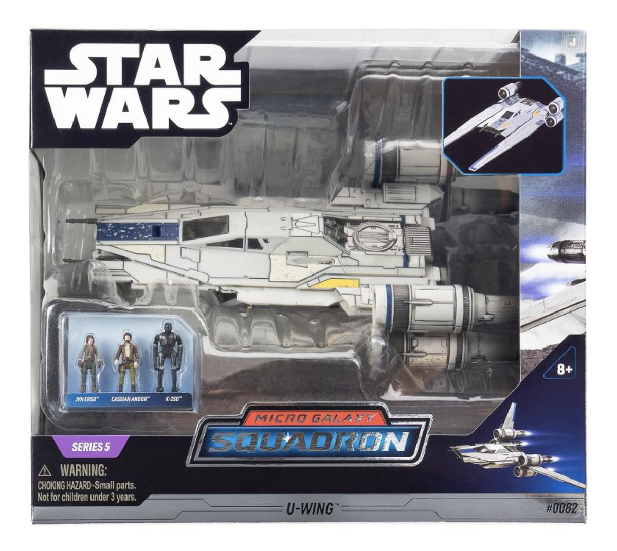 スター・ウォーズ U-Wing Fighter & C-3PO プラモデル Disney Star Wars Micro Galaxy Squadron U-Wing Starfighter 3pk
