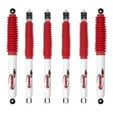 Rancho Front Rear Shocks Kit Set of 6 for 80-96 Ford F-150 4WD w/1-3" lift Quad