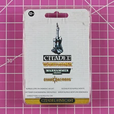 Warhammer 40K Chaos Nurgle Lord on Dameonic Mount NIB Finecast - OOP - Citadel