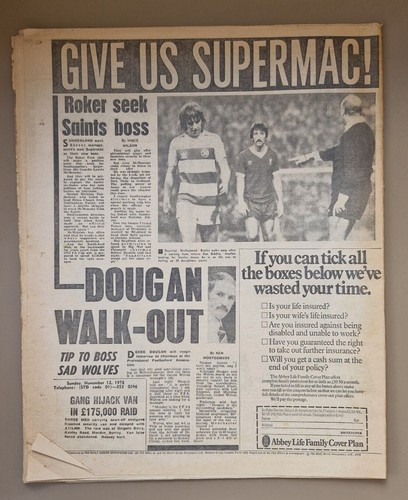 Periódicos Sunday Mirror - Anuncio múltiple NO COMPLETO; ¡Cumpleaños, varios años! - Imagen 98 de 110