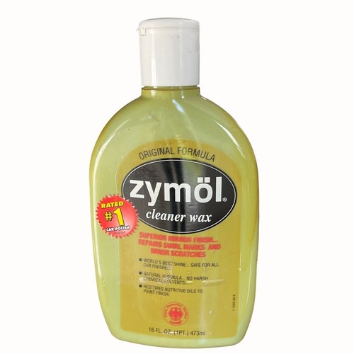 Zymol Original Formula Cleaner Wax Mirror Finish Car Detailing 16 oz