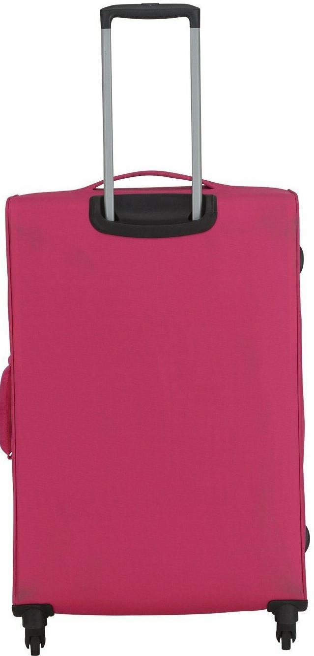 Suitcase Featherstone 4 Wheel Soft Large Luggage Pink Bag 86 Litre 2