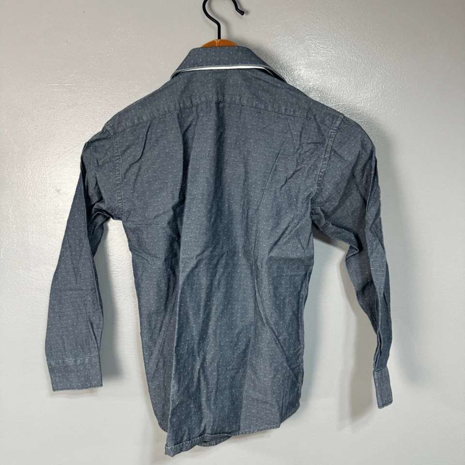 Camisa de vestir Michael Kors con botones para niños talla 10 NUEVA # D178 Foto 4 de 4