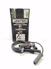 7420 United Ignition Wire Set 7mm Black Chevrolet  2.2 