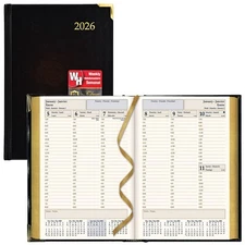 2026 Brownline CBE507 Executive Weekly Planner, Hardcover, 8-3/16 x 5-5/8"
