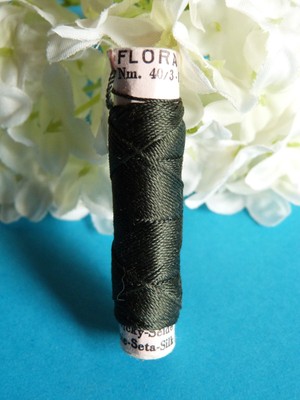 392BTER Superb Coil Drawstring Silk Zwicky Flora