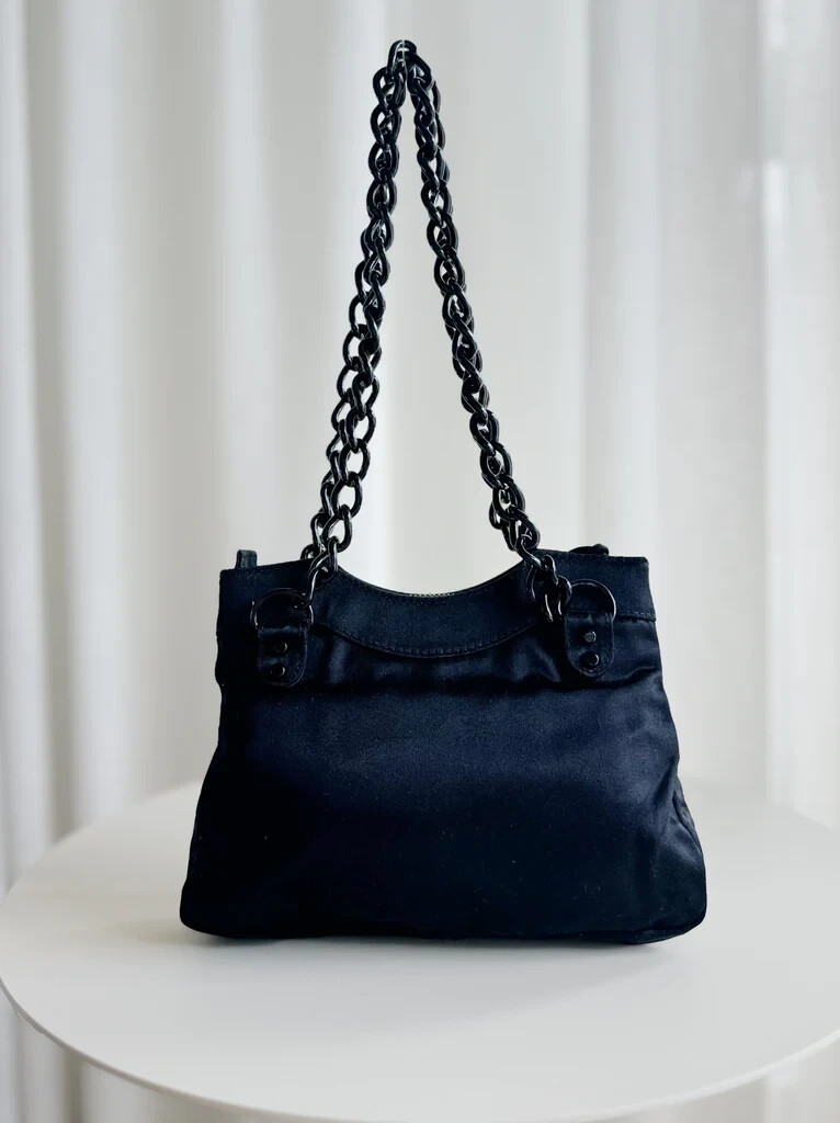 BALENCIAGA Satin Motocross Classic City Mini Bag | eBay