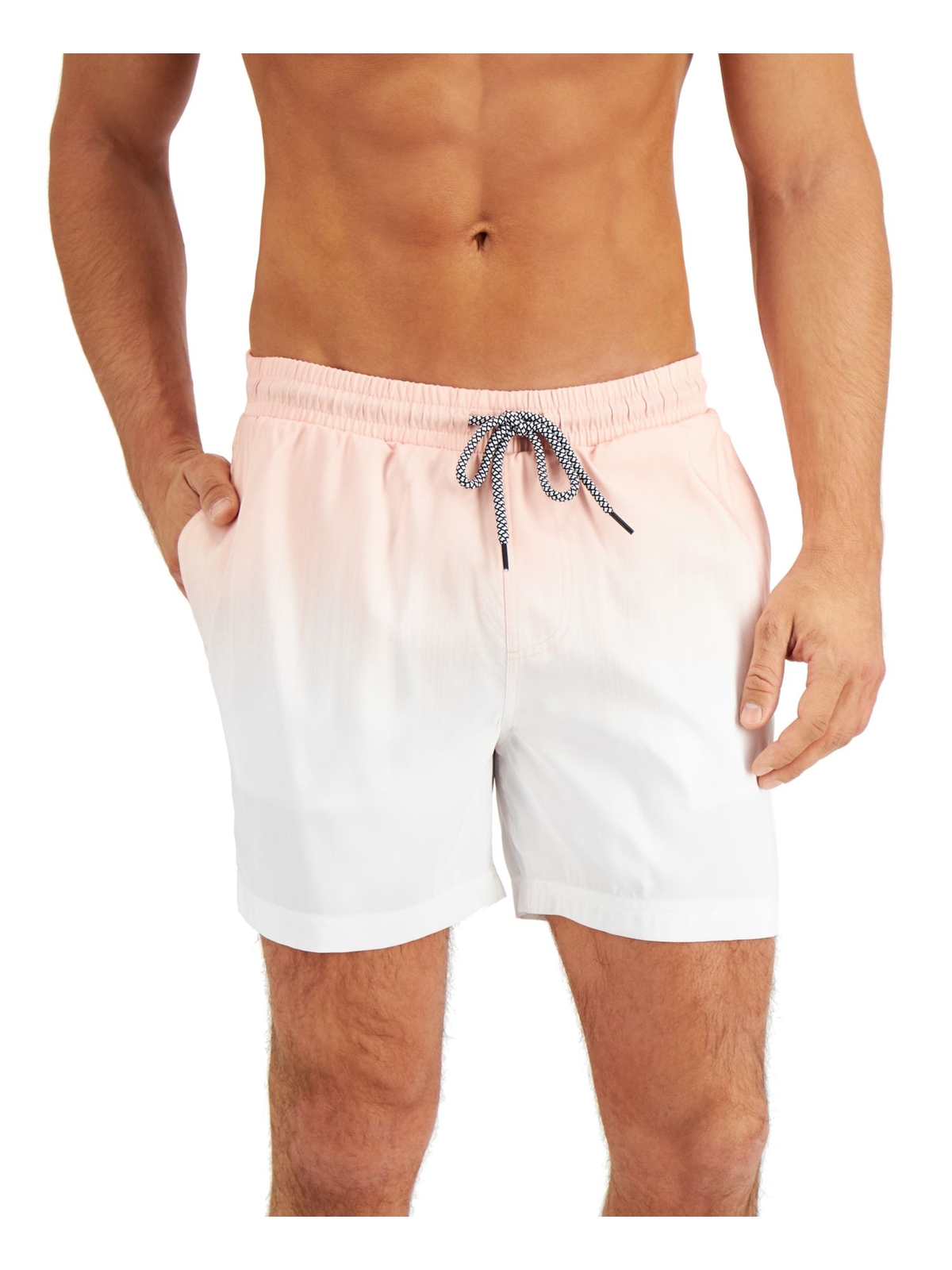 INC Мужские розовые плавки классического кроя с эффектом омбре быстросохнущие XXL 1390₽