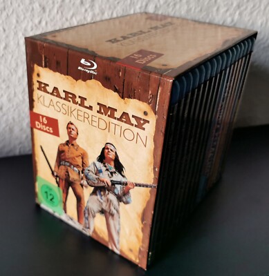 Karl May Klassikeredition (Blu-ray) - alle Filme auf 16 Discs - neuwertig
