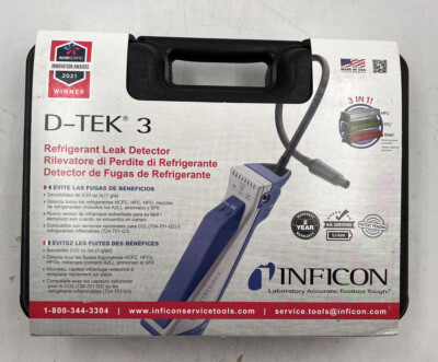 INFICON D-TEK 3 721-202-G1 REFRIGERANT LEAK DETECTOR