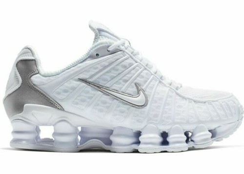 all white womens nike shox