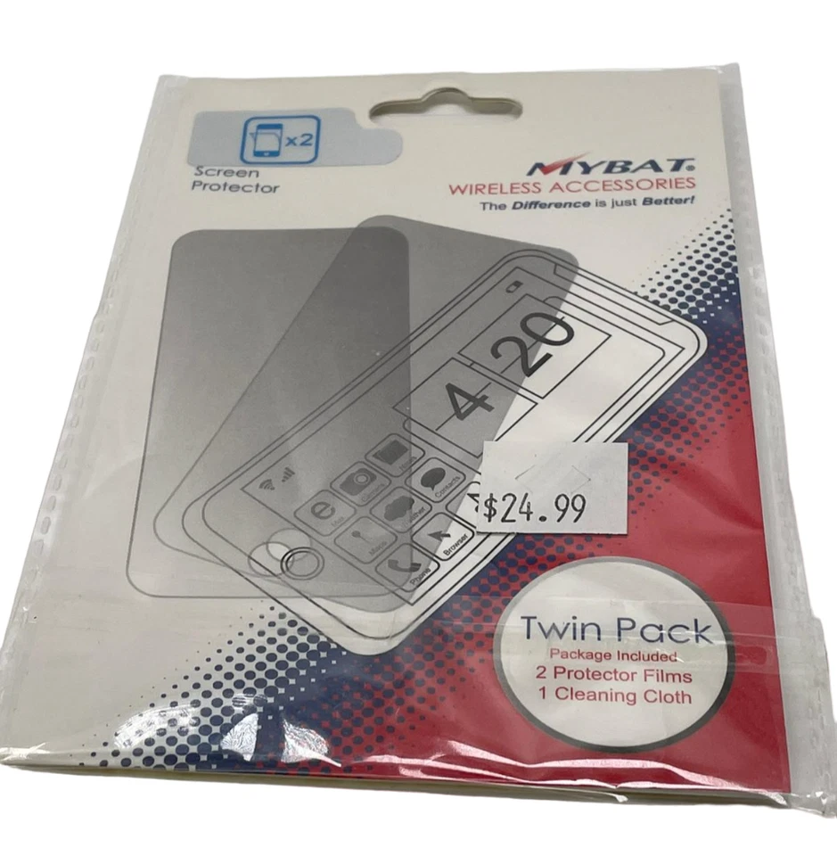 MyBat HTC M8 Screen Protector Twin Pack - Clear - Image 3 of 3