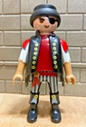 Playmobil pirate character privateer bookmaker 56 - for CUSTOM RARE VINTAGE