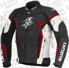 Suzuki Hayabusa 1.3mm Cowhide Leather Motorcycle Jacket Unisex Motorbike Jacket