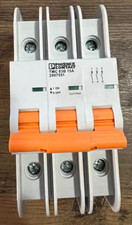 Phoenix Contact 2907551 Circuit Breaker Thermomagnetic 3 Pole 15A DIN Rail Mount