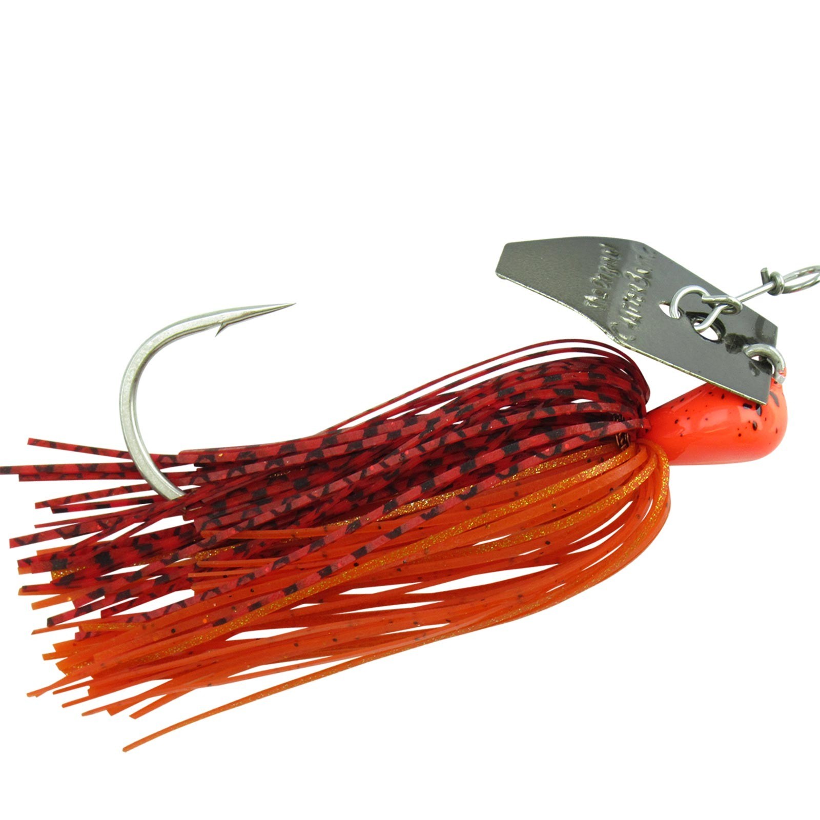 Z-Man ChatterBait Elite Swim Bladed Jig, Fire Craw - Image 1
