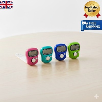 LED Digital Electronic Tally Counter Dhikr/Tasbih/Tasbi/Tasbee Fingerring